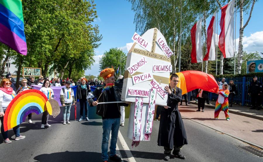 Manifestacja w Toruniu