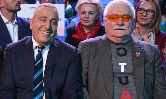 Schetyna: Wałęsa poprze Koalicję Obywatelską. Zagłosuje na swojego syna