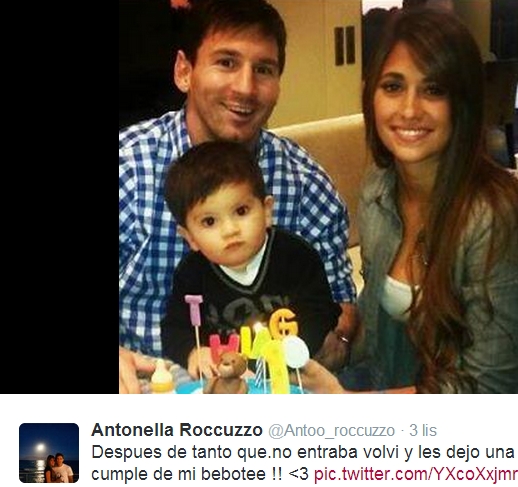 Antonella Roccuzzo i Lionel Messi