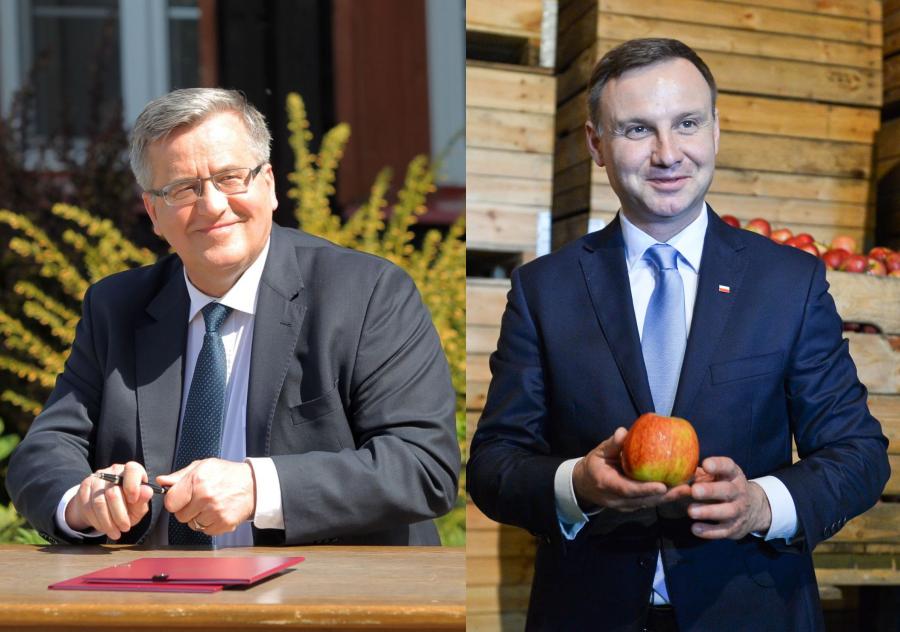 Bronisław Komorowski i Andrzej Duda