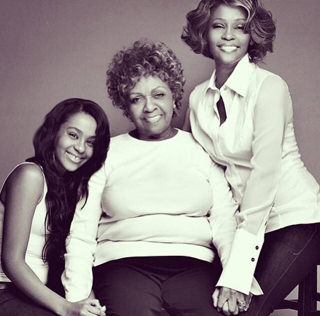 Bobbi Kristina Brown z mamą i babcią