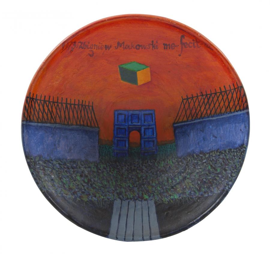 Malarstwo na ceramice: Zbigniew Makowski