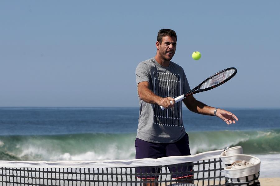 Eugenie Bouchard i Juan Martin del Potro promowali turniej w Meksyku